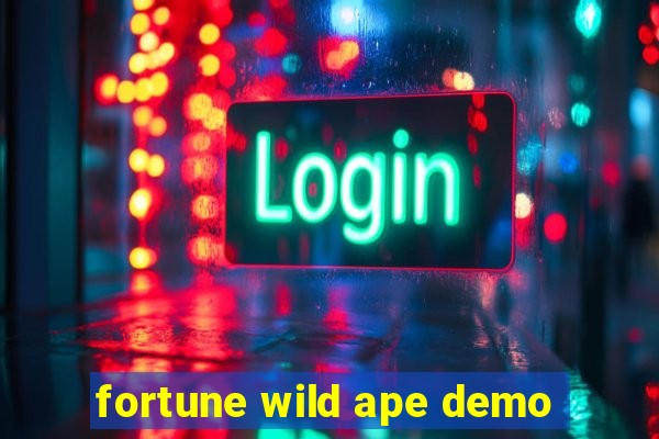 fortune wild ape demo